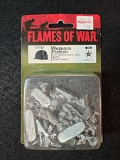 Flames of War US710 WWII Weapons Platoon, Unopened US Machine Guns  Mortars