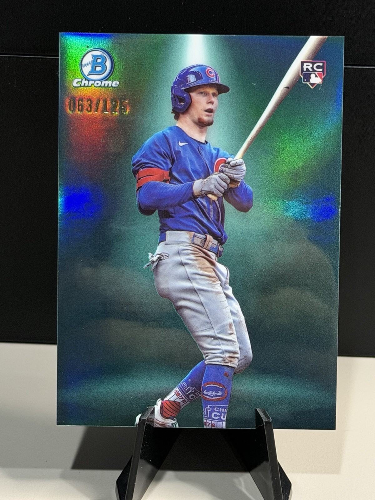2024 Pete Crow-Armstrong /125 Bowman Spotlights Cubs Spotlight Aqua RC
