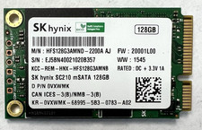 SK hynix SC210 128GB mSATA Internal SSD SATA III 6Gb/s HFS128G3AMND-2200A