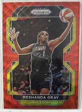 2022 Prizm WNBA #142 Reshanda Gray Ruby Wave Prizm Seattle Storm