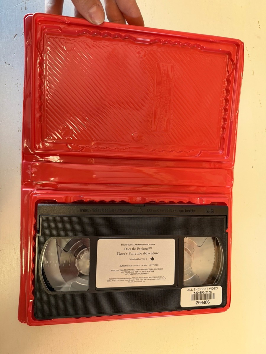 Dora Explorer Fairytale Adventure VHS Promo Screener Nickelodeon