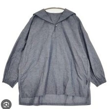 Nest Robe Indigo Blue Long Sleeve Tunic Cotton Linen Free Size