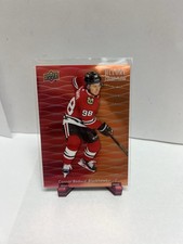 2023-24 Upper Deck Allure - Color Flow Connor Bedard #CF-16 Red Orange