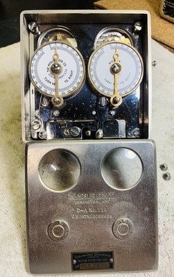 Vtg Mosler 2 Mvmt Time Lock W/DAT Option. Prof Cleaned Runs Excellent Safe Vault