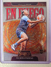 Panini Select WNBA 2025 Te-Hina Paopao En Fuego #3 Atlanta Dream RC