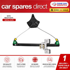 VW GOLF MK7 2012-2022 4/5 DOOR REAR LEFT PASSENGER ELECTRIC WINDOW REGULATOR