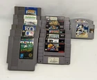 New ListingNintendo SNES NES N64 Game Lot Of 15 Sports Untested