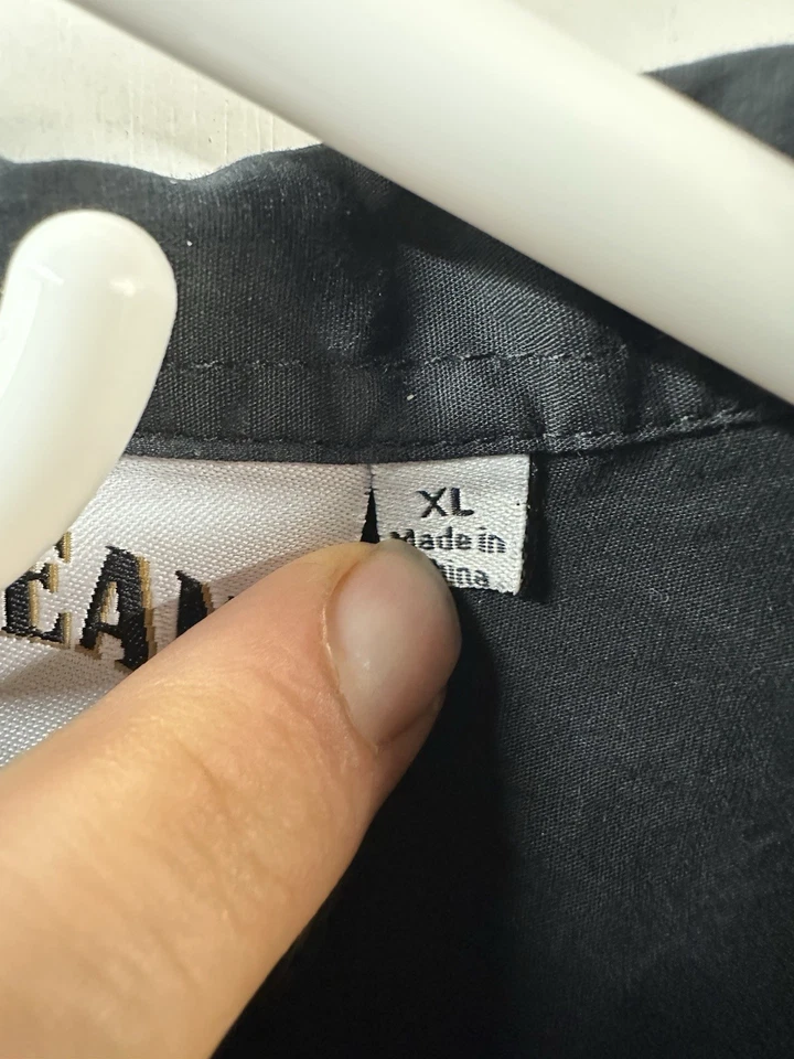 Jim Beam Red Stag Bourbon Black Button Up Long Sleeve Embroidered XL Mens - Image 2 of 4