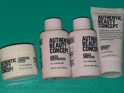 *4 Piece Authentic Beauty Concept Haircare Travel Lot!  Free Shipping!