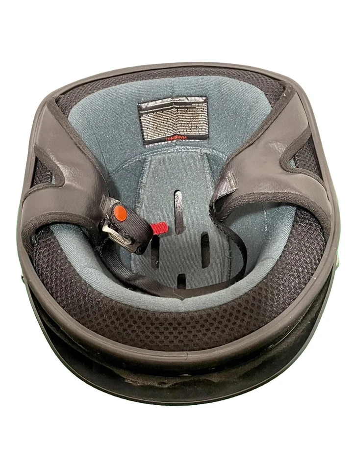 Ghostly Electric Skulls Helmet Gloss Black DOT Approved Shorty Half Helmet 6G - Изображение 3 из 4