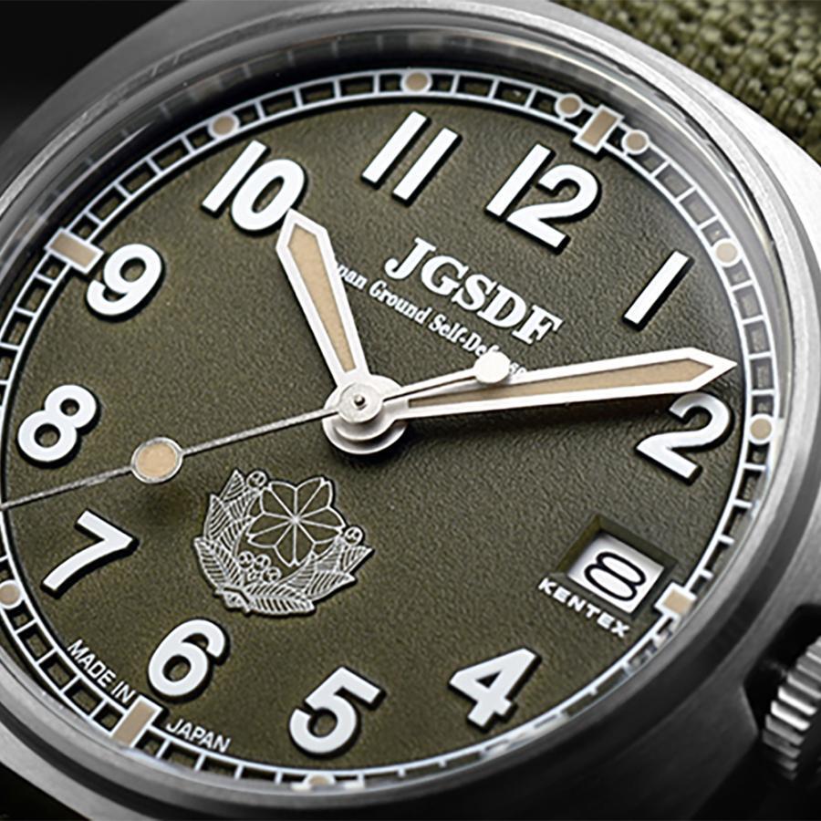 Kentex Watch Jsdf Classic Standard Army S798M-01 Men'S Green New