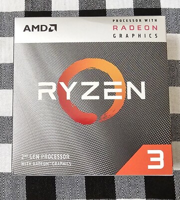 AMD YD3200C5FHBOX Ryzen 3 3200G 4-Core Unlocked Desktop Processor Brand New