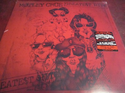 MOTLEY CRUE VERIFIED 19 CHART TOPPING GREATEST HITS DOUBLE 180 GRAM LIMITED SET