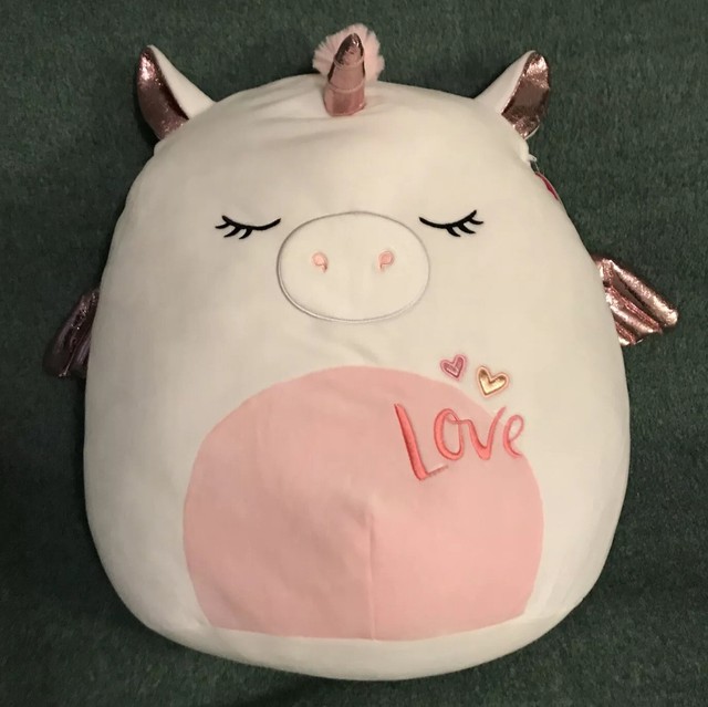 raquel White Unicorn Valentines Day 