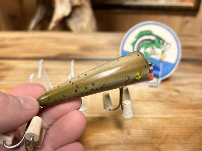 Vintage Heddon Hedd Plug 8800 Natural NSE Salmon Fishing Lure | eBay