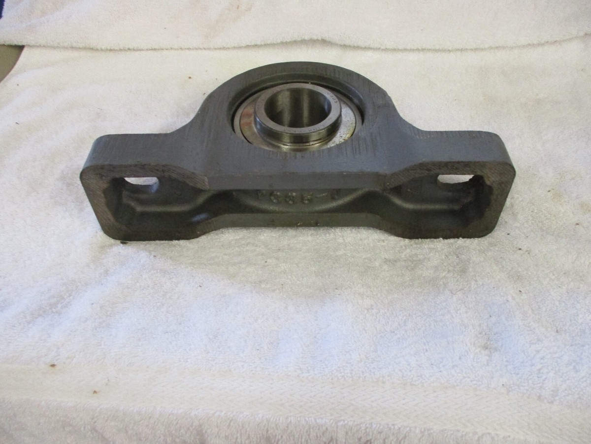 Palier à Semelle Rexnord Link-Belt PU335 - Roulement à Billes Monté, 2 Boulons, Alésage 2-3/16"