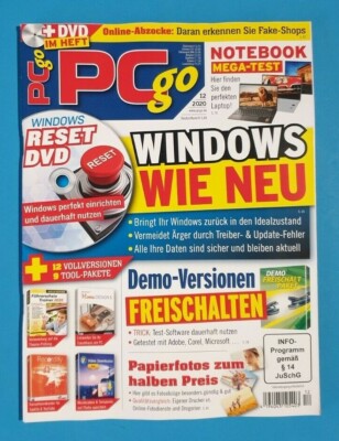 PC go  12/2020  mit  DVD NEU + ungelesen 1A abs.TOP
