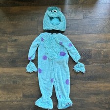 Disney Pixar Monsters Inc Sulley Licensed Costume Halloween 12-18 Months EUC A4