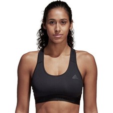 Women's adidas Don't Rest Alphaskin Medium-Impact Sports Bra, Black, CF6599