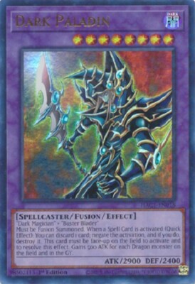 yugioh card dark paladin (Anime Art) - 8 cards set 995 worldwide and is individually numbered 2003 Yu-Gi-Oh! Magician's Force First