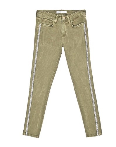Supreme Washed Regular Floral Jeans Vibrant Red S/S 2018