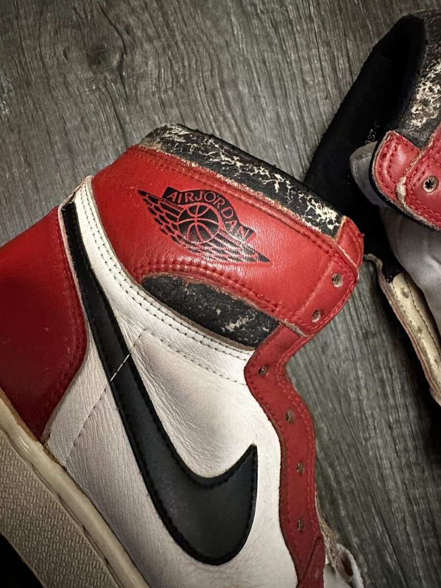 nike air jordan 1 chicago original 1985 salesman sample nike air jordan 1 chicago original 1985 salesman sample