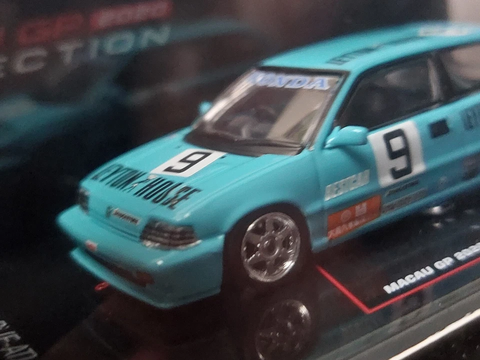 INNO64 1/64 🇨🇵 Honda civic Si E-AT #9 macau GP 2020 - Photo 3/4