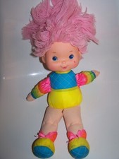 Vintage 1983 Mattel Hallmark Rainbow Brite BABY BRITE Pink Hair 15  DOLL