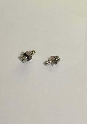 1x M3 Gewinde 2,5mm 3/25'' Schlauch Widerhaken Endstück Außengewinde gerade Verbinder Verschraubung