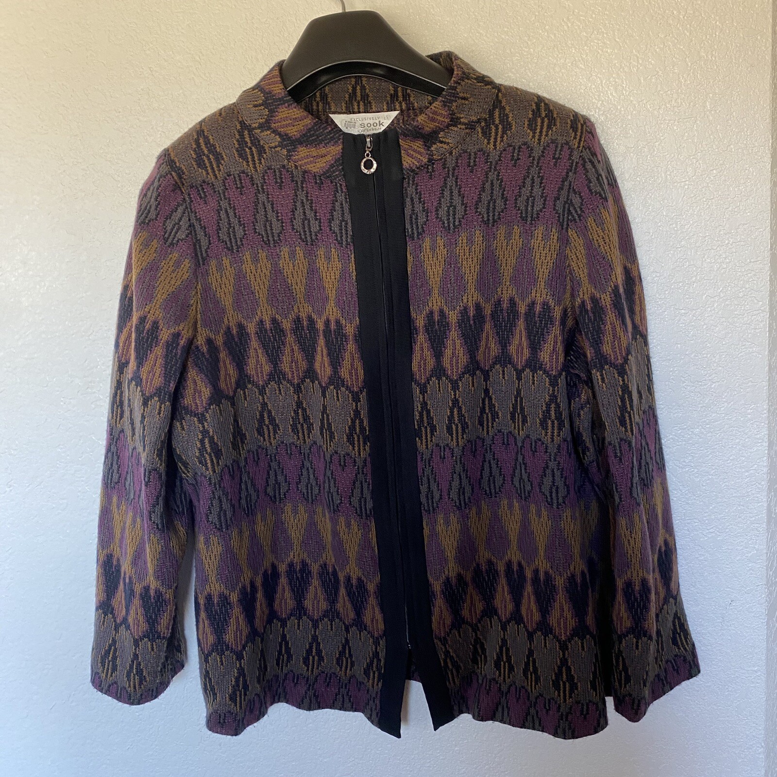 Exclusively Misook Womens Multicolored Atsy Absta… - image 4