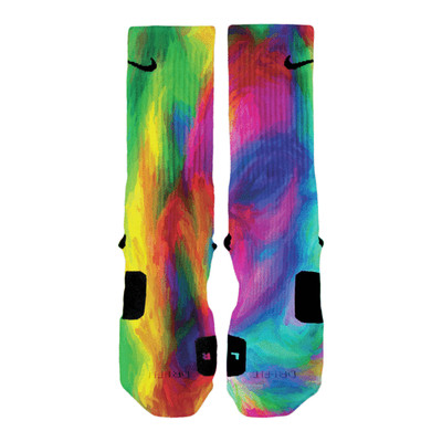 nike socks rainbow