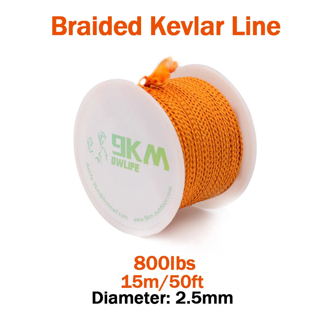 800Lbs 50ft 2.5mm