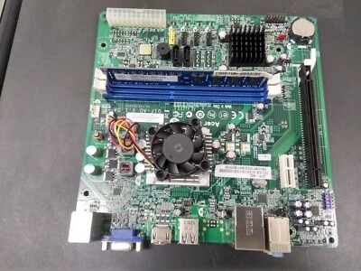 Acer D1F-AD BGA413 DDR3 SDRAM Desktop Motherboard with CPU