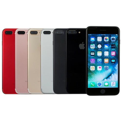 Apple Iphone 7 Plus 128gb Black Gold Red Silver At T Locked Good Condition Ebay