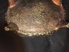 Mid century metal TRINKET JEWELRY BOX grapes grape leaves red fabric lined Japan — photo 5