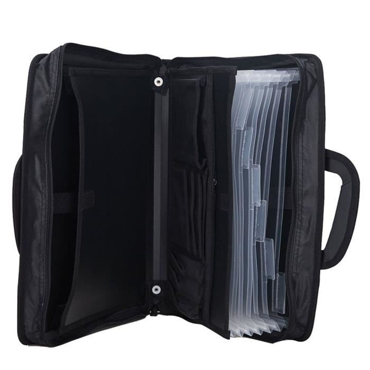 Etui En PU LC.IMEEKE Fonction De Blocage RFID, Fermeture Magnétique Pour Votre IPhone 12 Pro Max 6 7 Pouces Noir