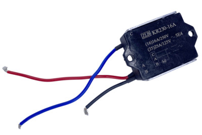 Sanftanlaufmodul Softstart Anlaufwiderstand KR230-16A mit Ösen (16A/250V)