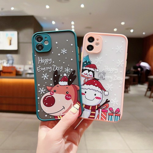 Christmas Case For iPhone 15 14 13 12 Pro Max 11 XS Shockproof Cover Phone Shell - Picture 12 of 17