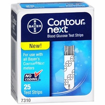 Contour Next Blood Glucose Test Strips (301937310256)