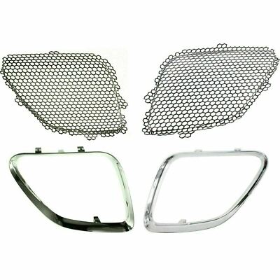 Garage-Pro Chrome Grille Trim - Driver Side For 2005-2009 Pontiac G6 Without Sport Package