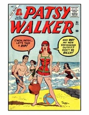 Patsy Walker Paper Doll Pages, Restored from Oct. 1959 