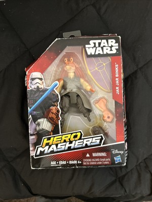 Star Wars Hero Mashers Jar Jar Binks -Box has some damage