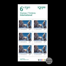 2025 -Canada- From Far and Wide : $3.65 International rate booklet 6 stamps -MNH