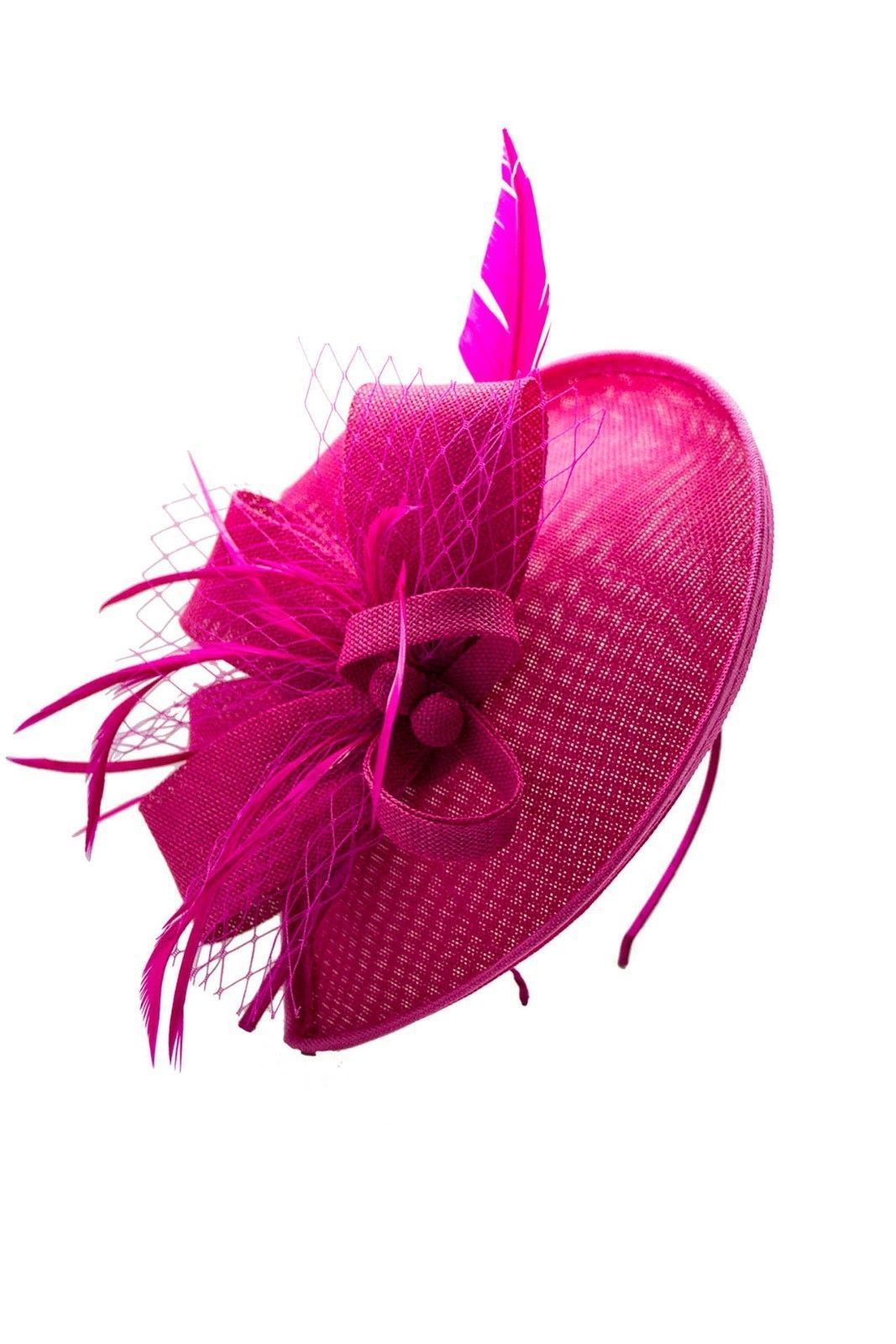 Clearance Low Price Lady Flower Fascinator Sinamay Wedding