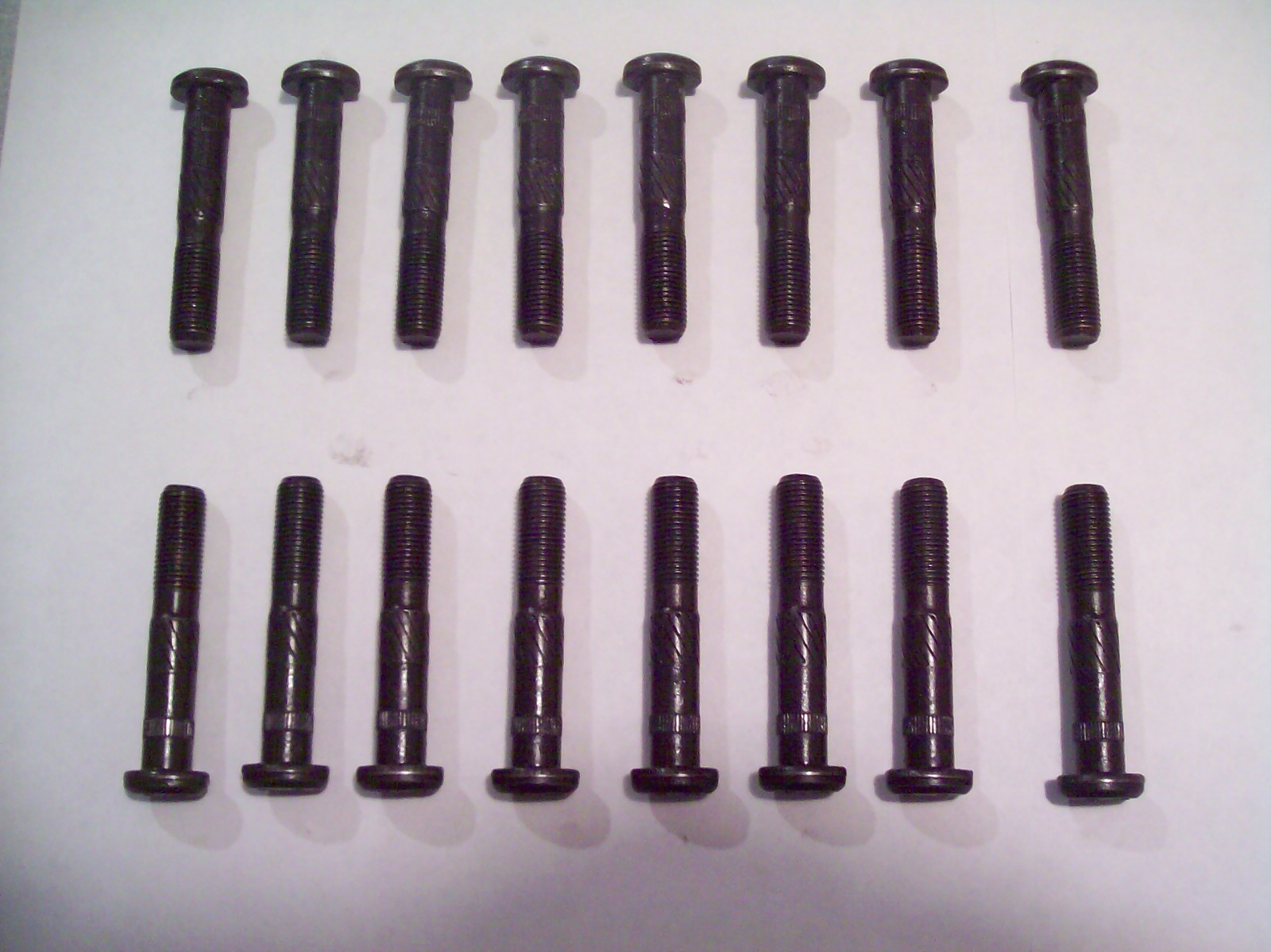 Ford 460 Connecting Rod Bolt Set of 16 With Oval Shape Bolt Head