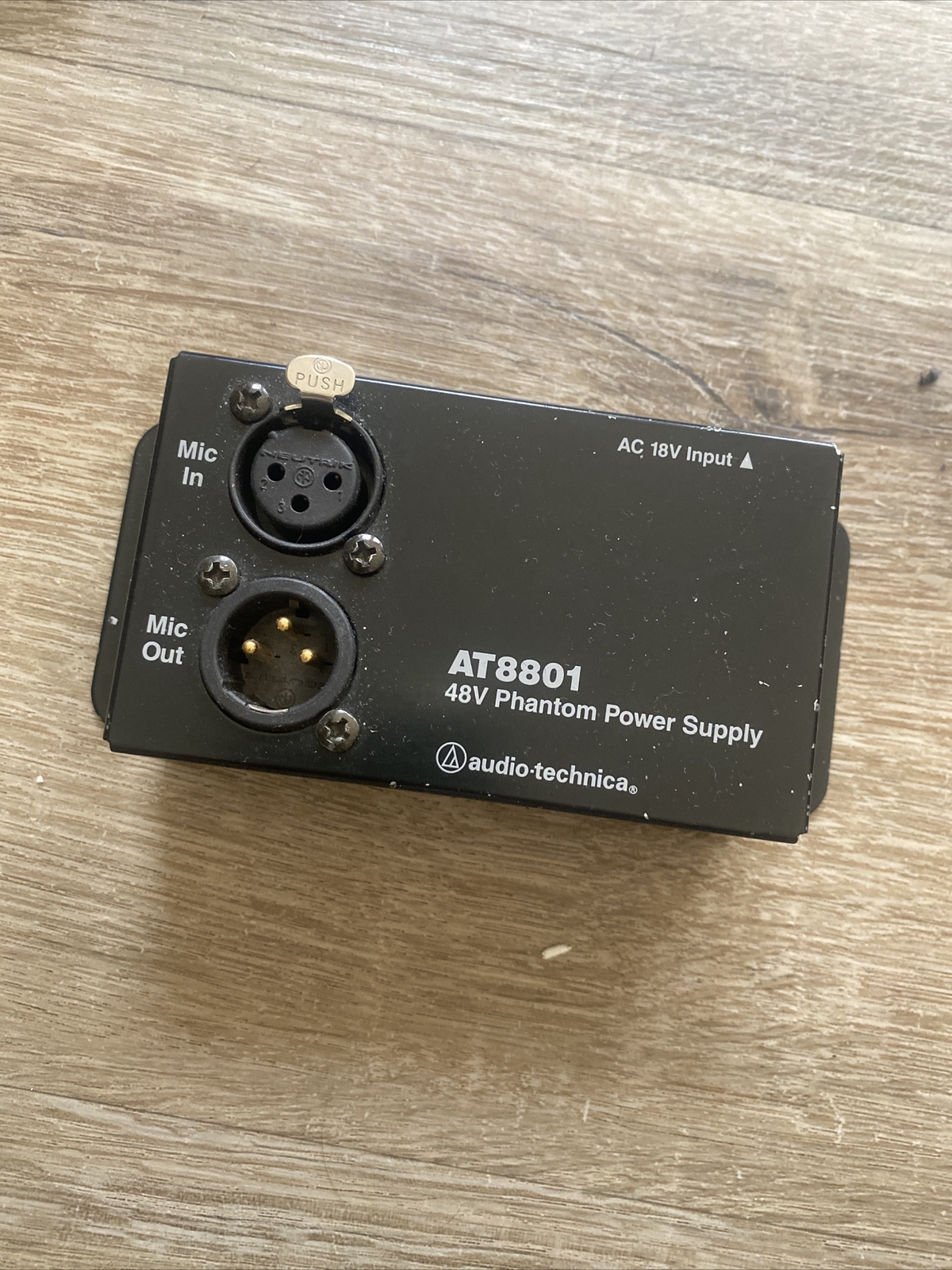 AudioTechnica AT8801 48V Phantom Power Supply (No Power Adapter