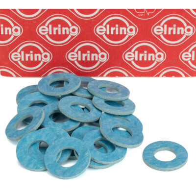 25x ELRING Dichtring Ölablassschraube für CITROEN MAZDA PEUGEOT SUZUKI TOYOTA