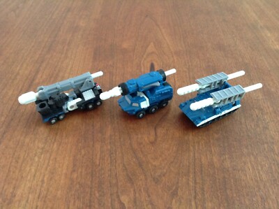 Transformers Armada Night Attack Mini Con Team Complete Scattor Broadside Fetch