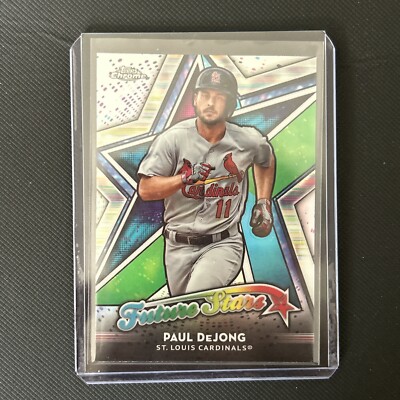 2018 Topps Chrome - Future Stars Paul DeJong #FS- 17