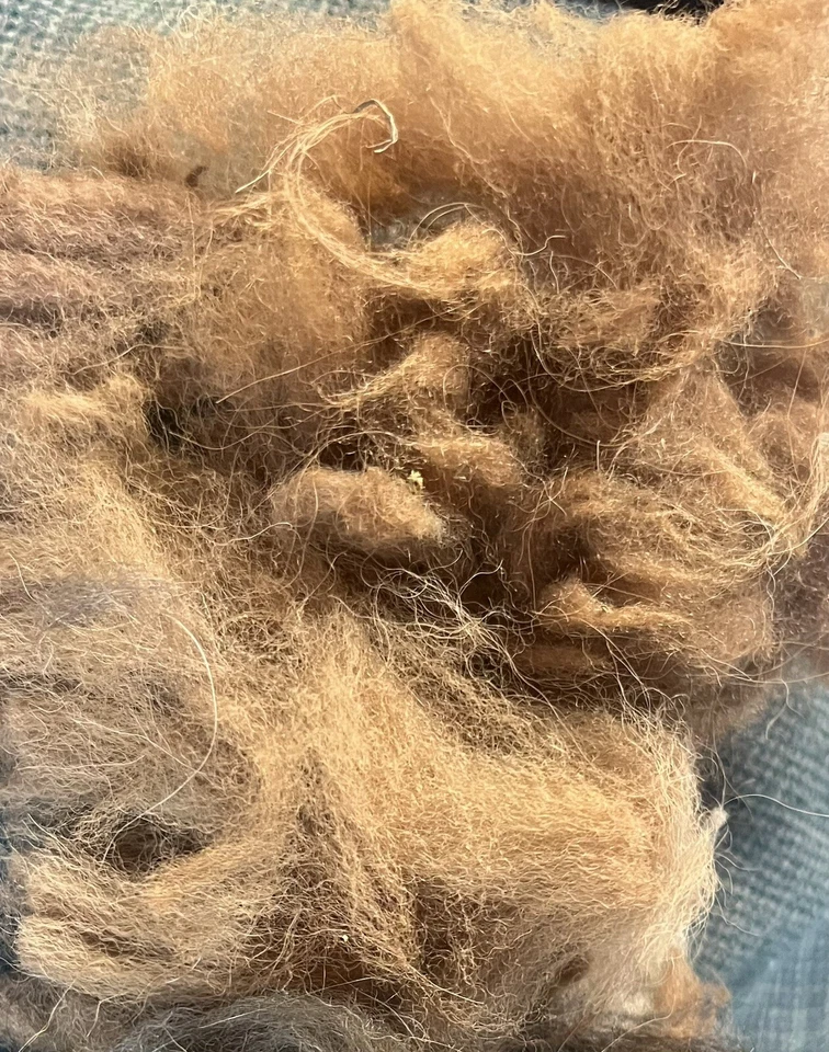 Big Bag Of Raw, Unwashed Alpaca Fiber Wool - Image 2 of 3